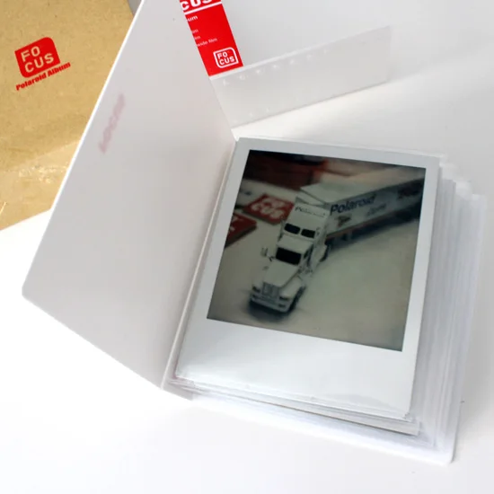Mini álbum translúcido de fotos Polaroid, listo para enviar, regalo, álbum de...
