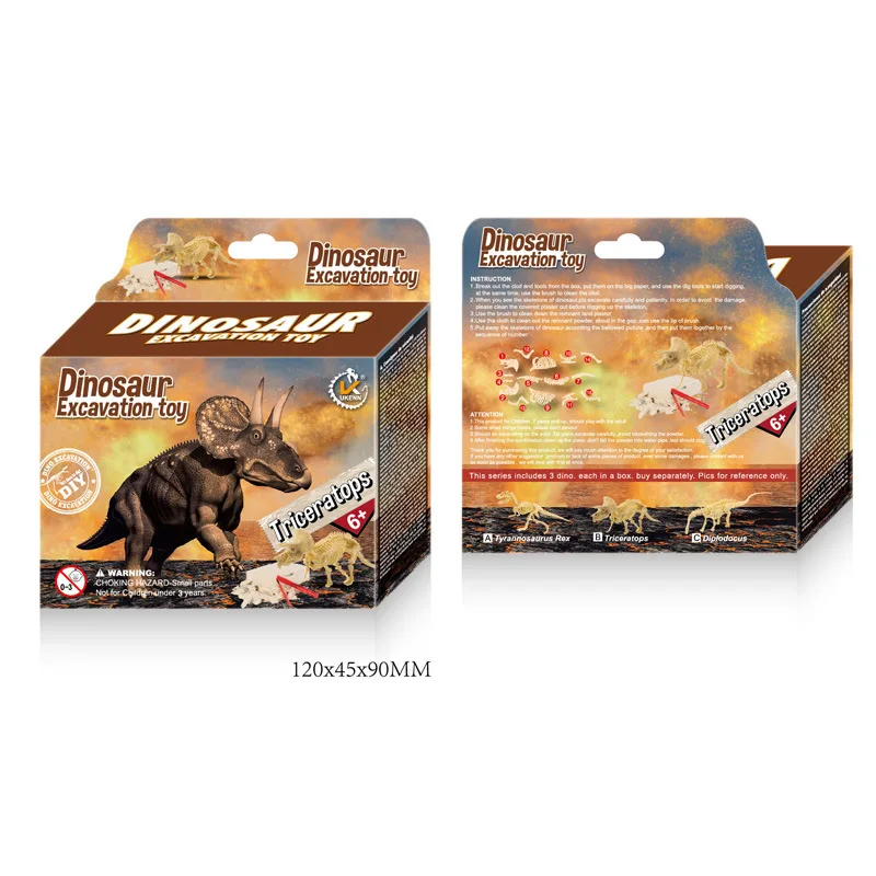 Скелет динозавра набор раскопки образования археологии Изысканная игрушка