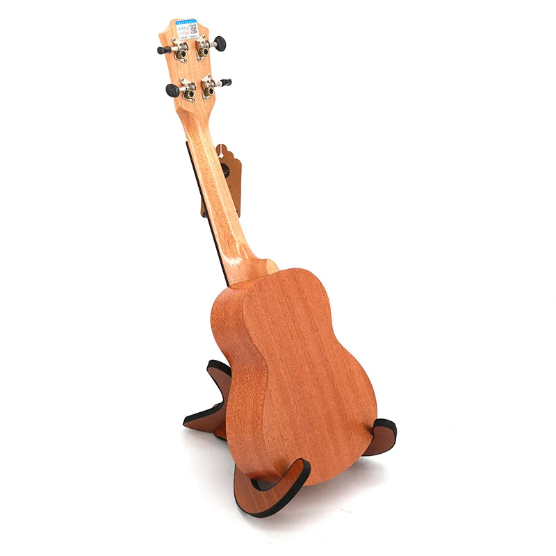 SevenAngel 21 дюймов красное дерево гавайская гитара Бабочка любовь цветок 4 струны