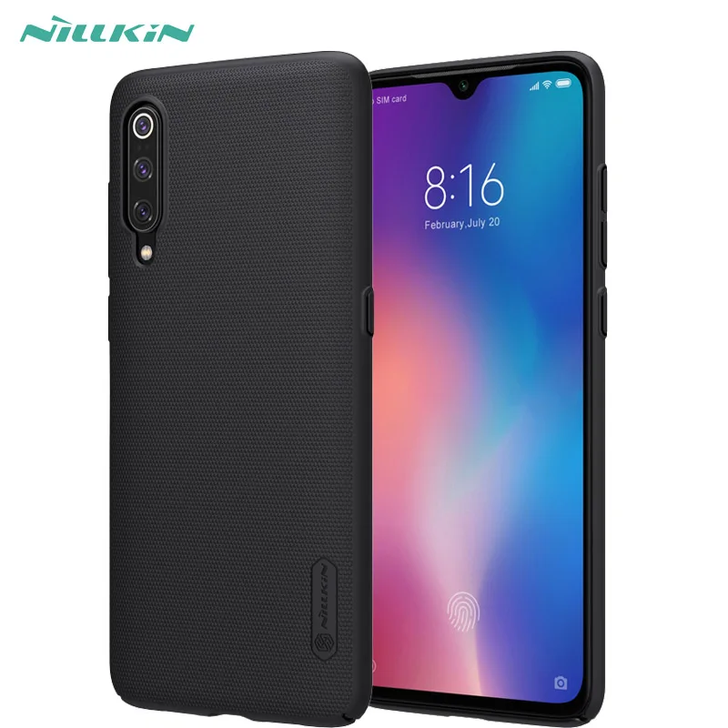 

Чехол для Xiaomi Mi 9, чехол Nillkin для Xiaomi Mi9, матовый чехол, твердая задняя крышка для Xiao Mi 9, чехол с подарком