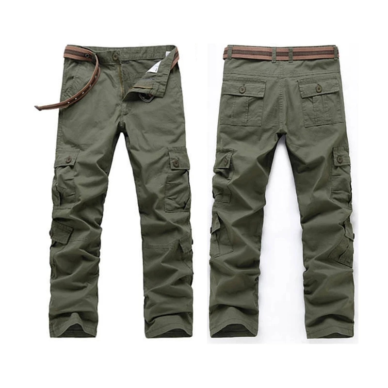 

2021 Cargo Pants Men City Tactical Combat SWAT Army Military Pants Male Cotton Many Pockets Stretch Flexible Man Casual Trousers
