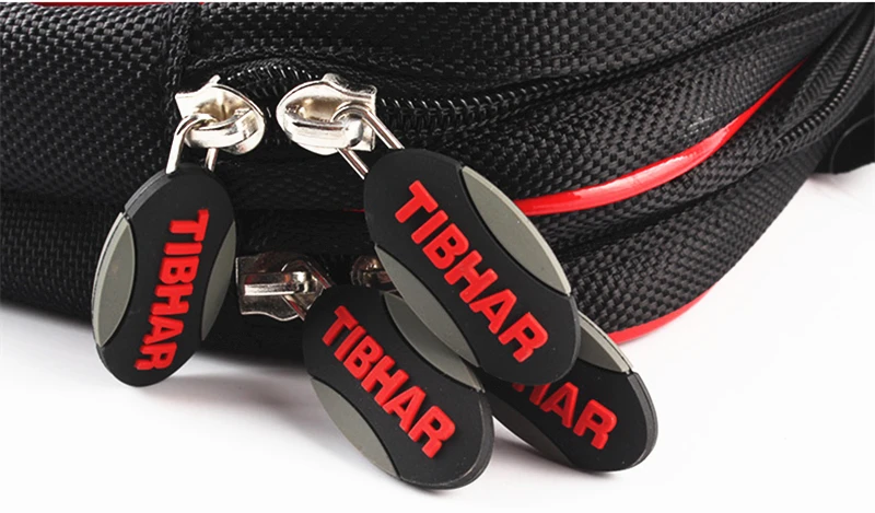 TIBHAR сумка для ракеток для настольного тенниса Германия Сборная двойной слой Квадратная летучая мышь весло пинг понг Чехол Набор