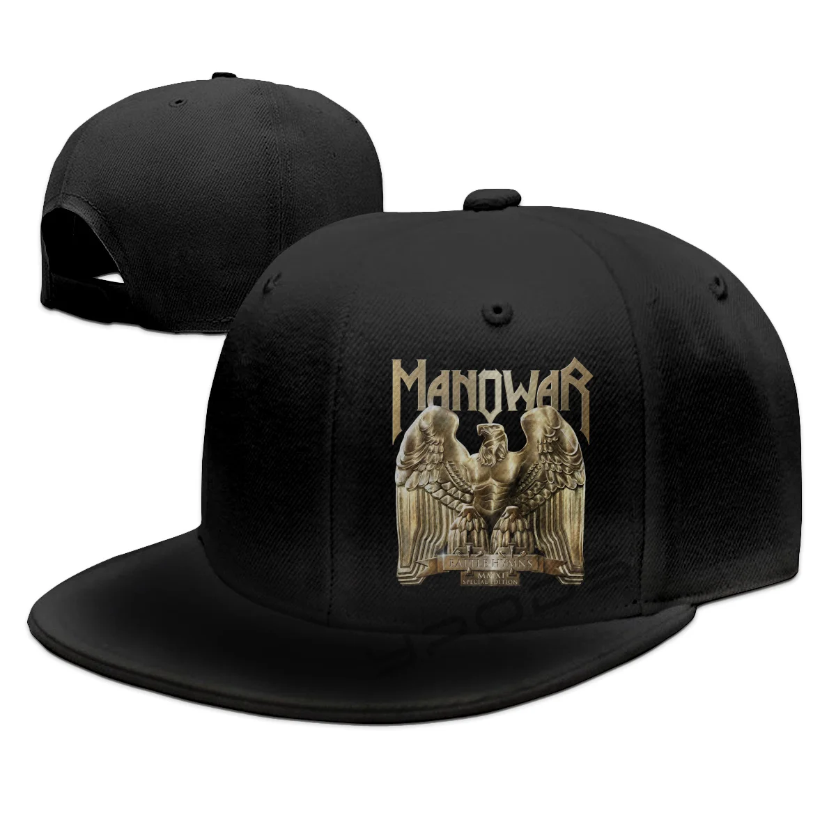 Manowar Logo Baseball Cap Men Adjstable Sports Caps Women Hip Hop Dad Hat