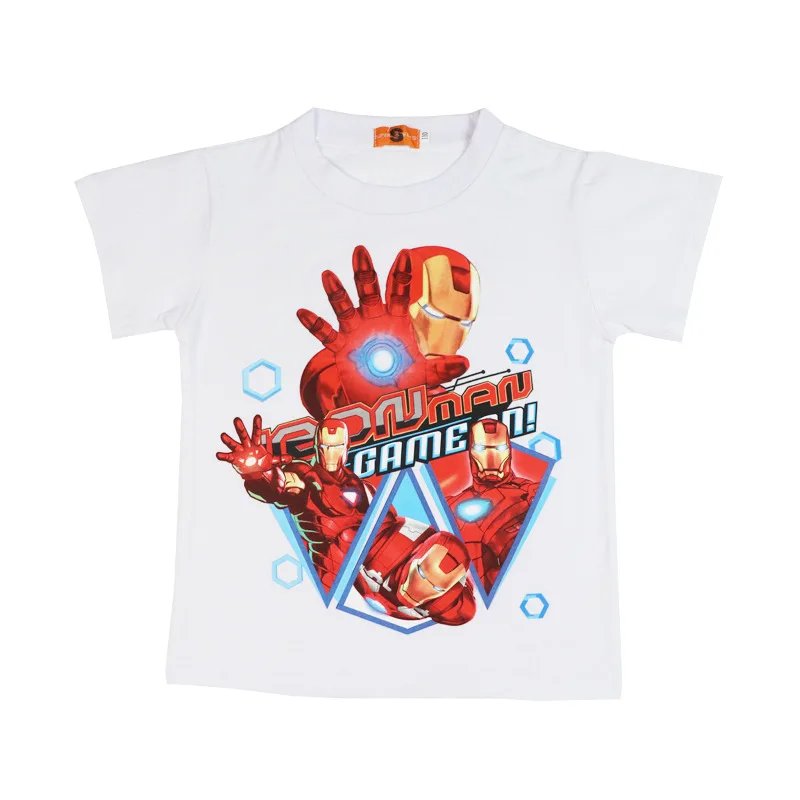 Детская одежда для мальчиков мультяшная футболка Marvel Pixar McQueen с динозавром