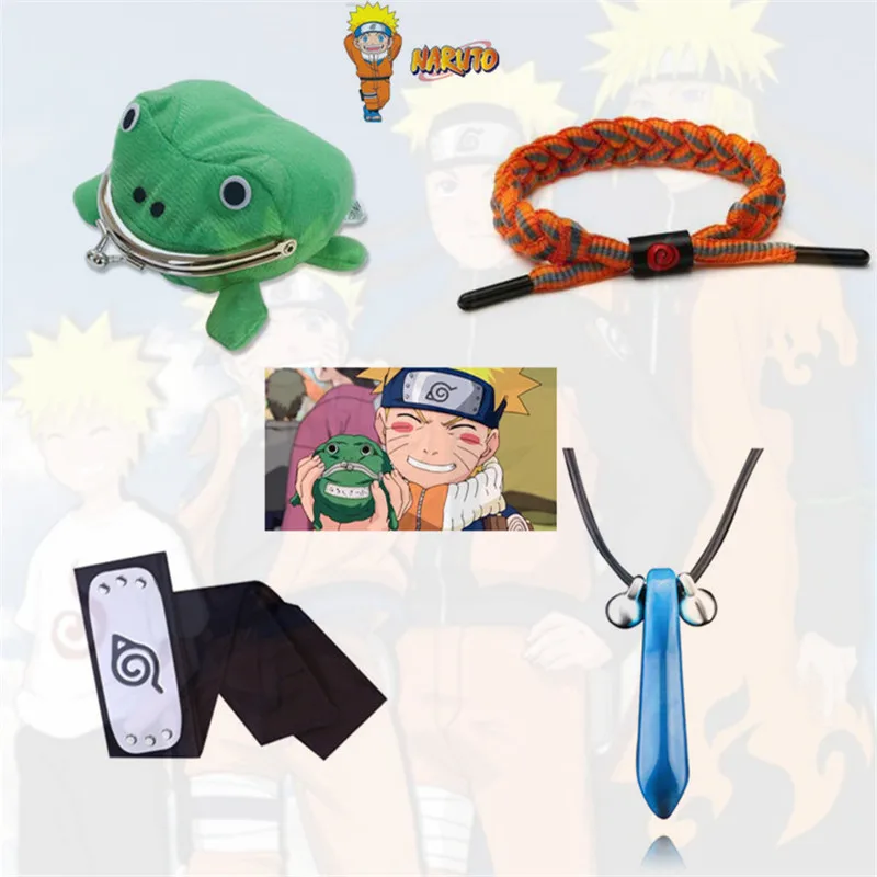 Кошельки-лягушки из аниме Hapyto подвеска обруч браслет Косплей Набор аксессуаров