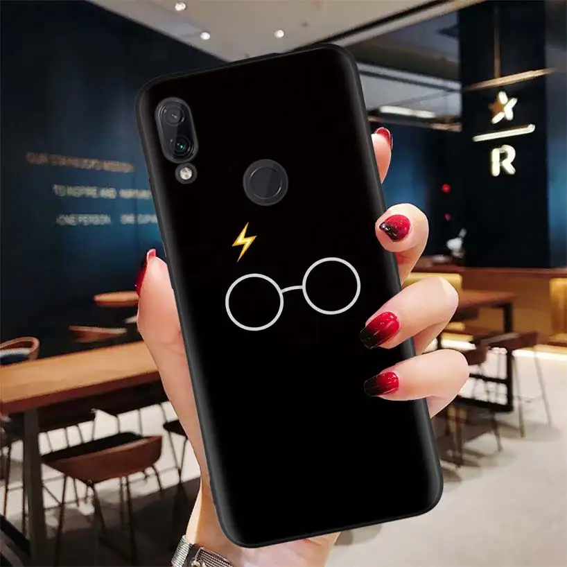 Черный чехол Potter Love для Xiao mi Red mi Note 8 7 7S 7A 6 S2 GO K20 Pro+ 6A mi 6X 5X A1 CC 9 8 мягкий чехол для телефона