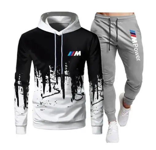 

Men's sportswear, casual sportswear + sweatpants, Hoodie suit, casual wear, sportswear, 2021