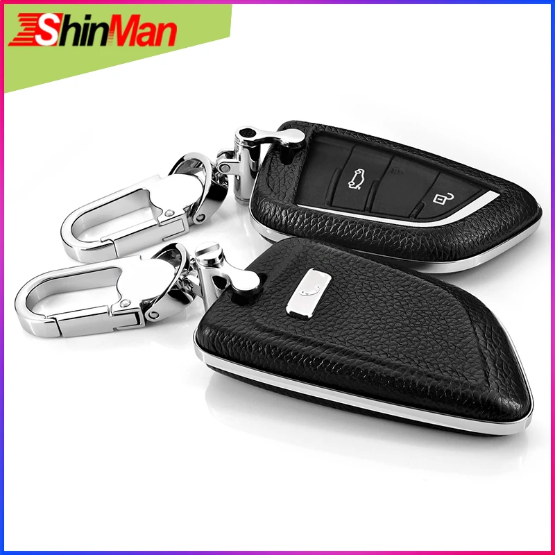 ShinMan чехол для автомобильного ключа BMW X1 X5 X6 2 серии 5 7 2014 2017 аксессуары