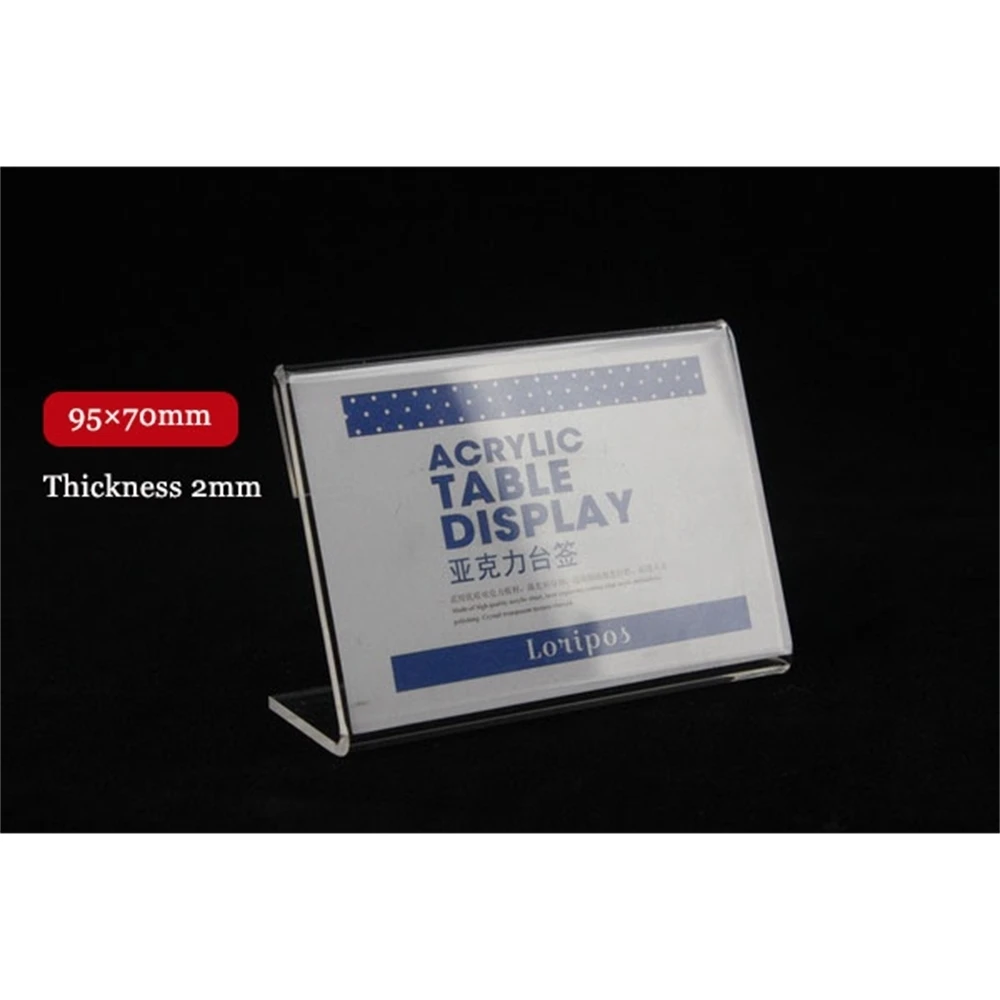 95x7 0 мм 20 шт. подставка для таблички с табличкой именем | Дом и сад