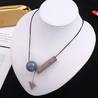 ydgy resin fashion necklace beads with ladys clavicle chain temperament banquet accessories accessories girl wholesale