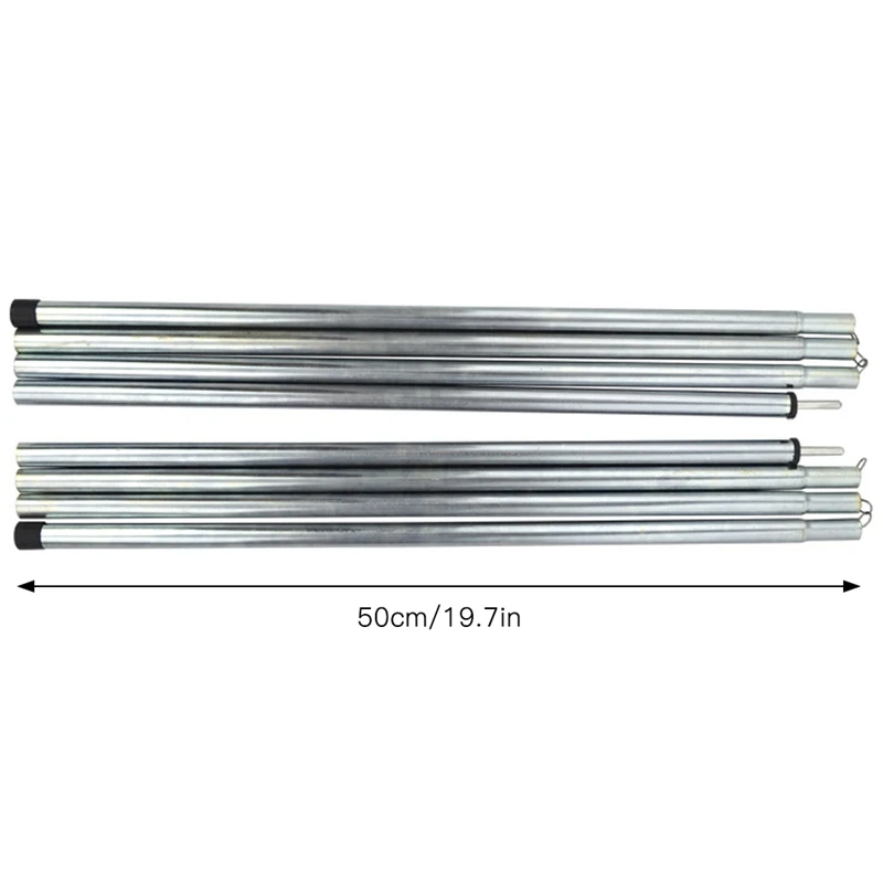 2 шт. наружный тент для кемпинга оборудование навес брезентовые палки опорные