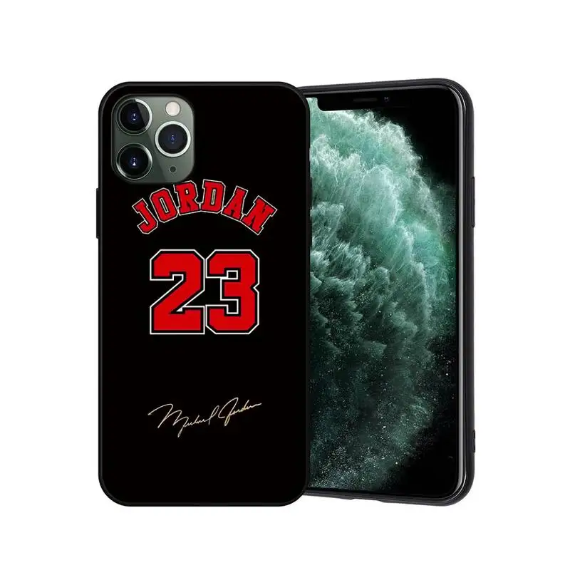 

Chicago Bulls Jersey For Iphone 12Pro Case Funny Soft Silicone Phone cover For Iphone 11 SE 2020 7 8 Plus X XR Cases