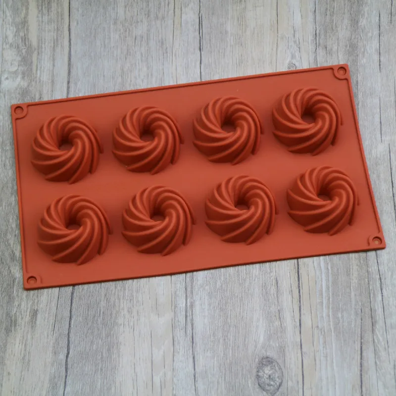 

Silicone Cake Mold 8/12/15 Even Mousse Round Pudding Jelly Baking Tools