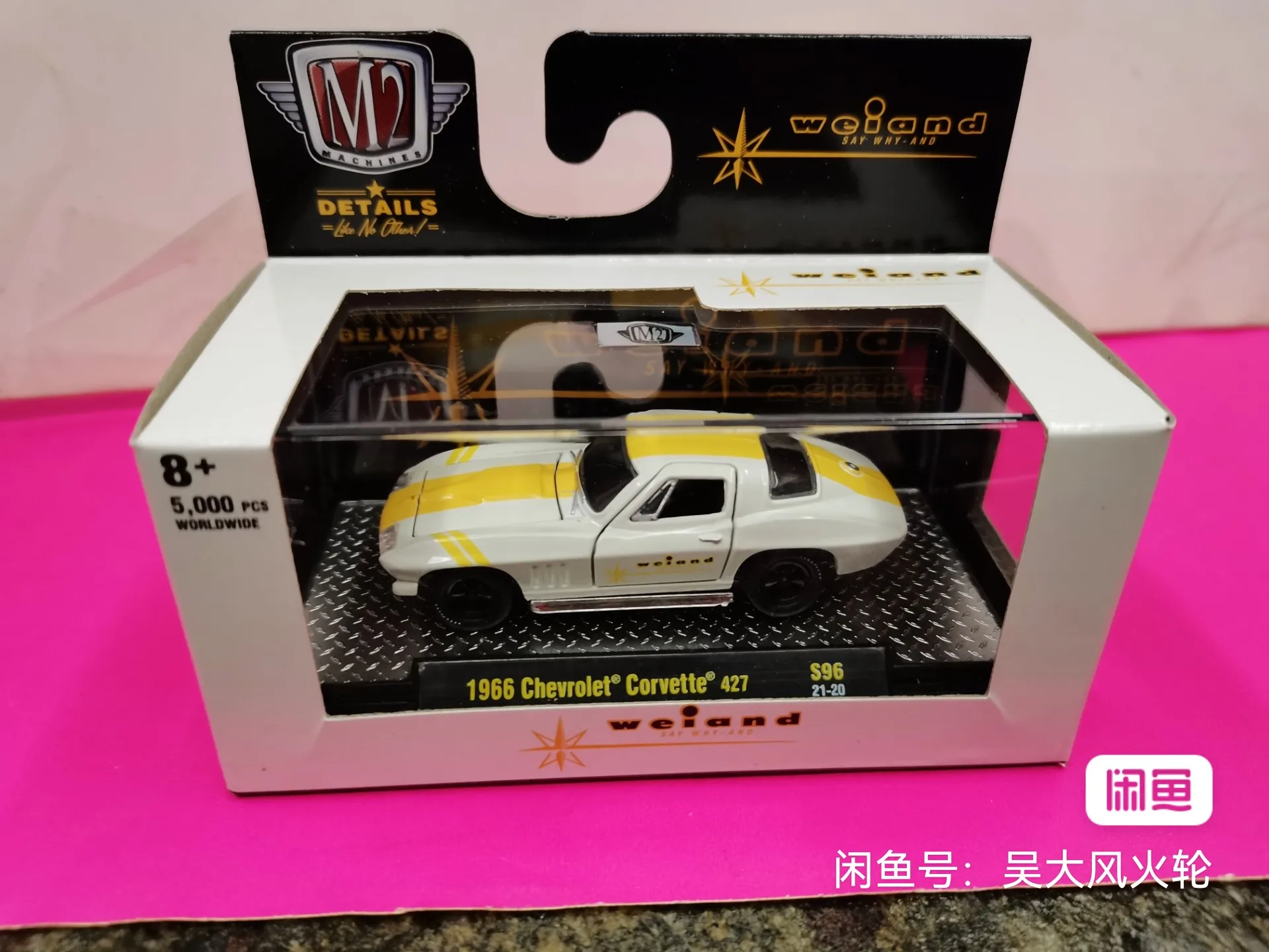 

NEW M2 machines 1/64 1966 chevrolet corvette 427 limited Collect die-casting simulation model car toys