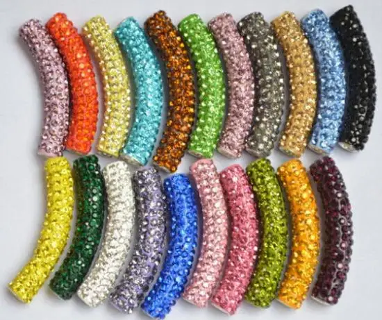 Длинные гибкие Кристальные бусины dfgh3 для браслета | Украшения и аксессуары