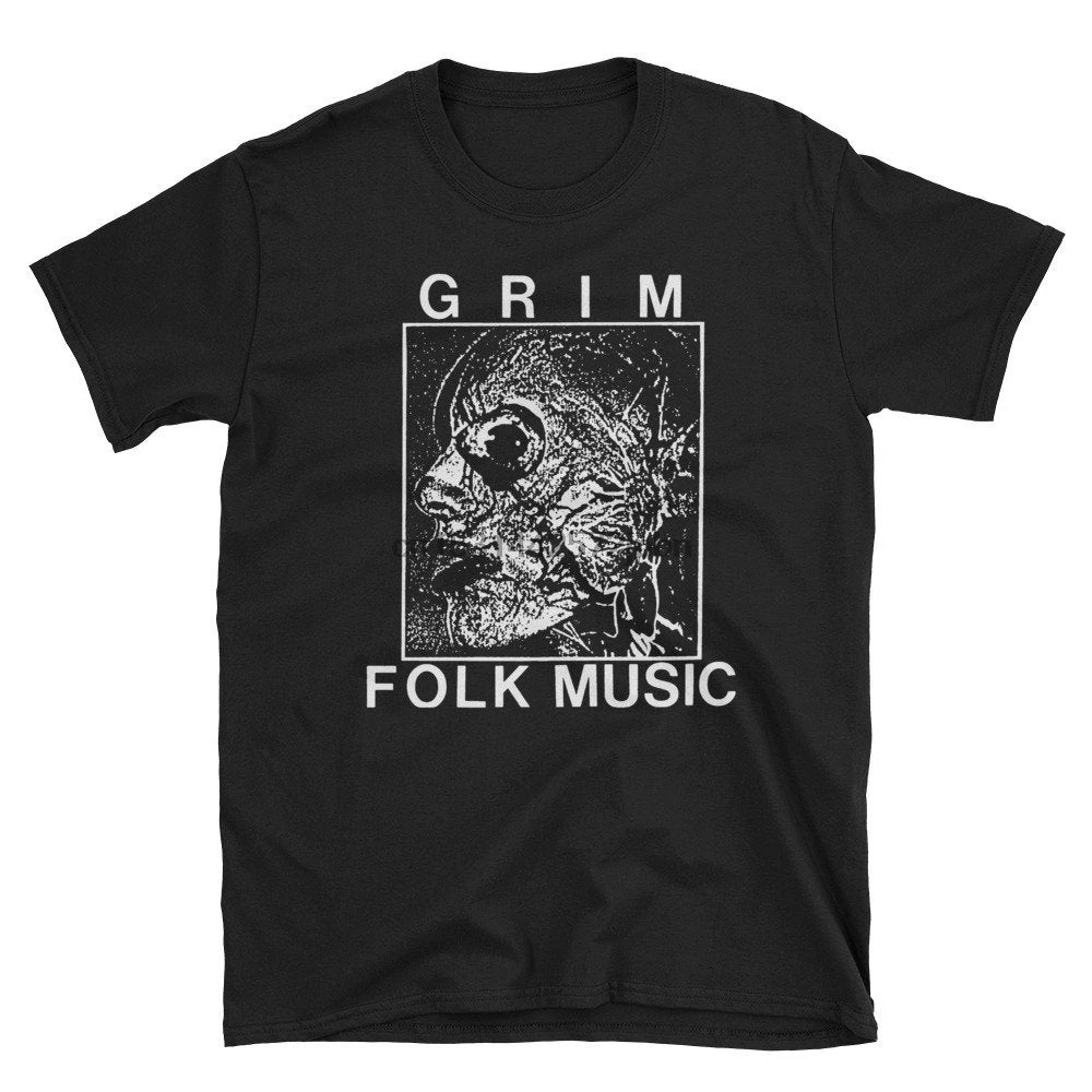 Grim фольклорная музыка футболка Merch Japan Power Electronics Ramleh Whitehouse Merzbow Masonna резкий шум