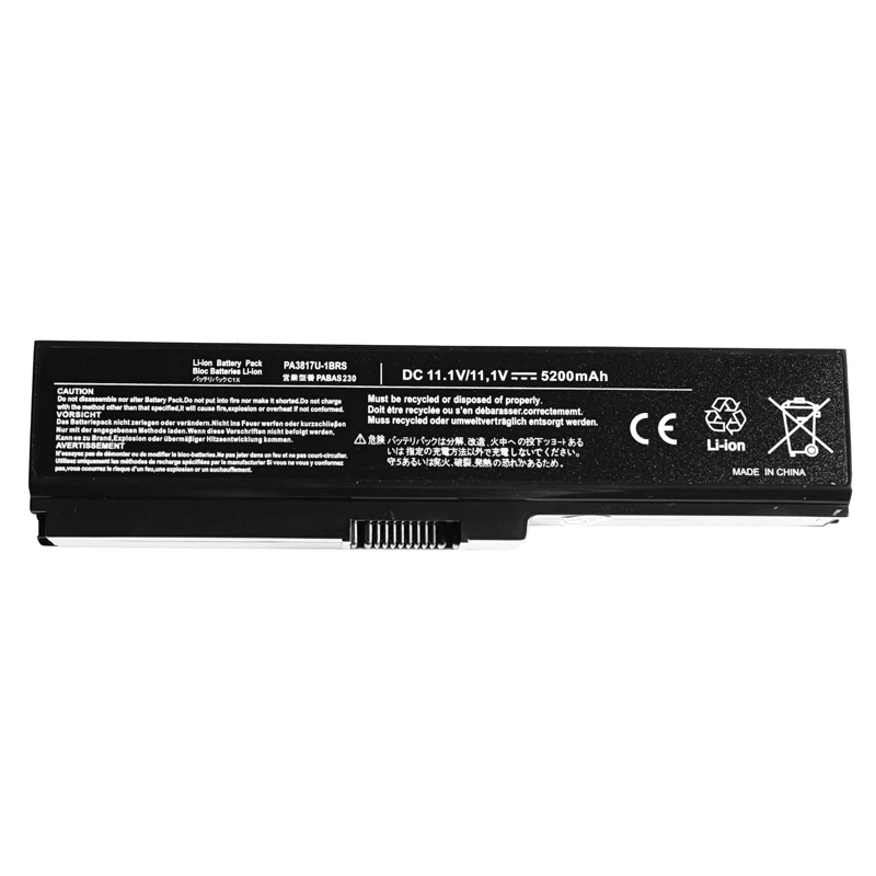 Аккумулятор для ноутбука toshiba Satellite PA3817U-1BRS PA3817U PA3817U-1BAS 3817 L700 L730 L735 L770 L740 L745 L750 L755 L775 - Фото №1