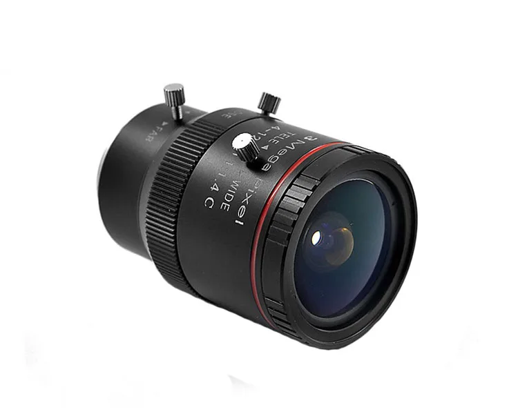 3 миллиона HD C-mount industrial lens 4-12mm 3mp zoom machine vision интеллектуальная инспекционная линза |