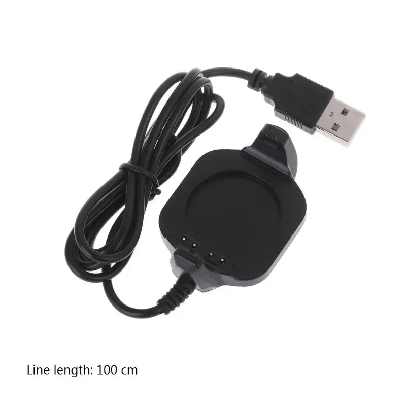 

USB Charging Dock Cradle Charger Power Supply Data Transfer 1m Cable Line Wire Adapter Portable for garmin forerunner 920XT