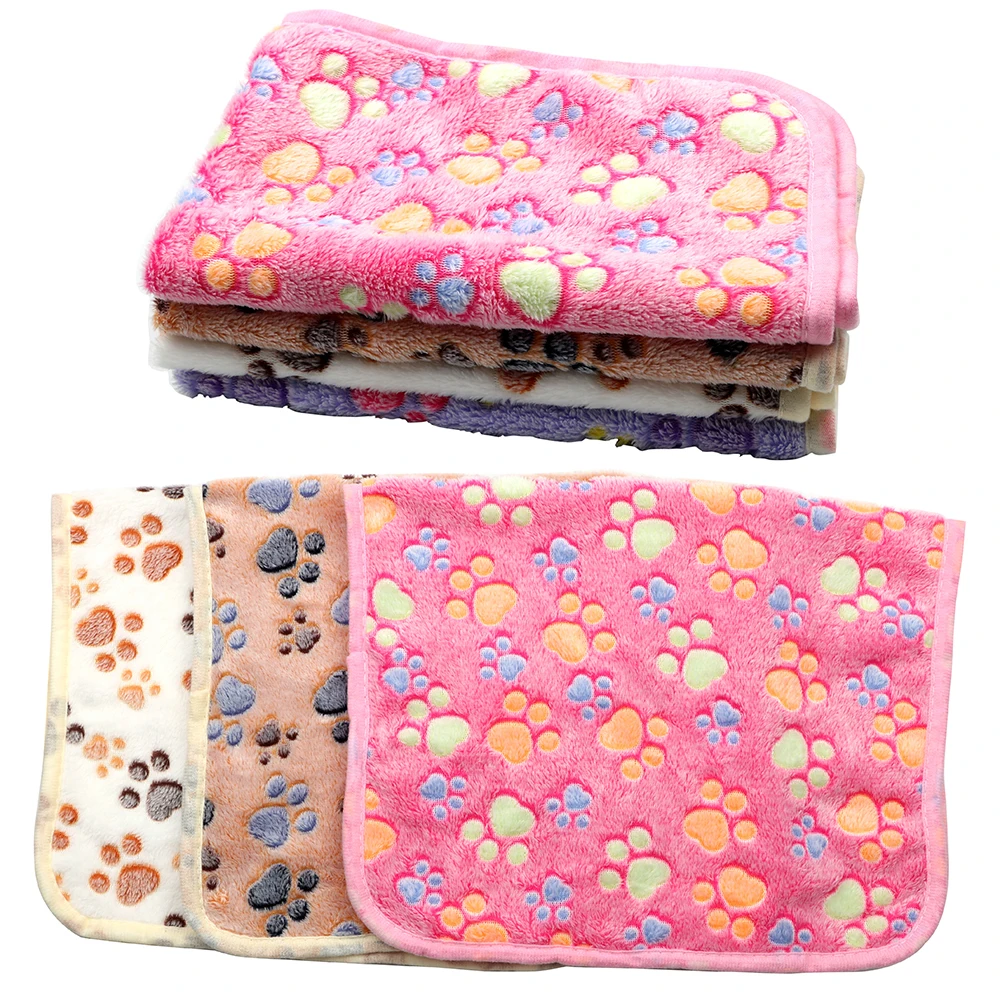 

Pet Soft Fleece Pad Sleeping Cover Home Rug Keep Warm Pet Supplies Pet Blanket For Puppy Dog Cat Sofa Cushion Dog Bed Mats