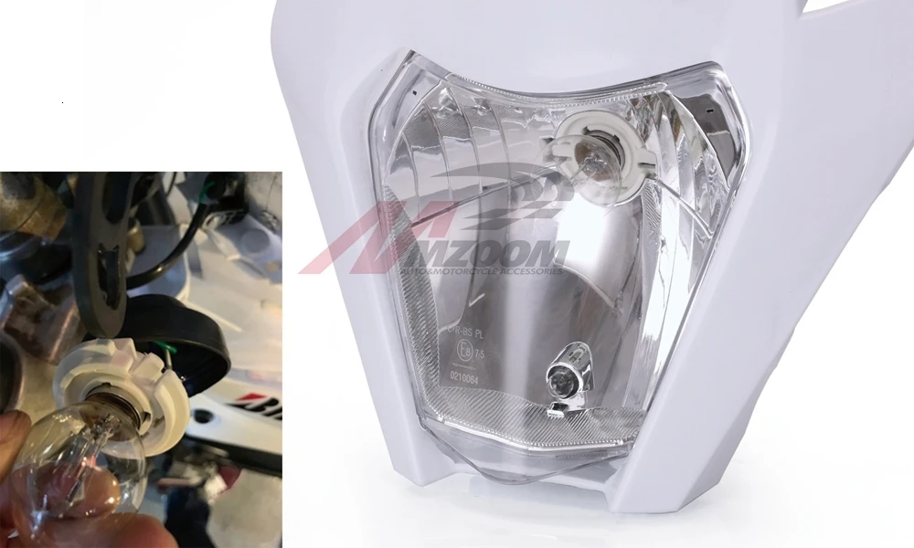 Фара мотоцикла для 18 KTM Headligt EXC XCF SX F SMR Enduro Байк мотокросс супермотор