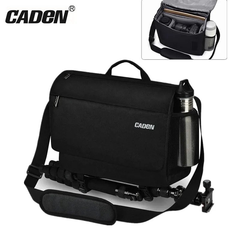 

CADeN DSLR Camera Sling Bags Large Water-resistant Shoulder Messenger Case for Canon Nikon Sony SLR Outdoor Travel for Men Women