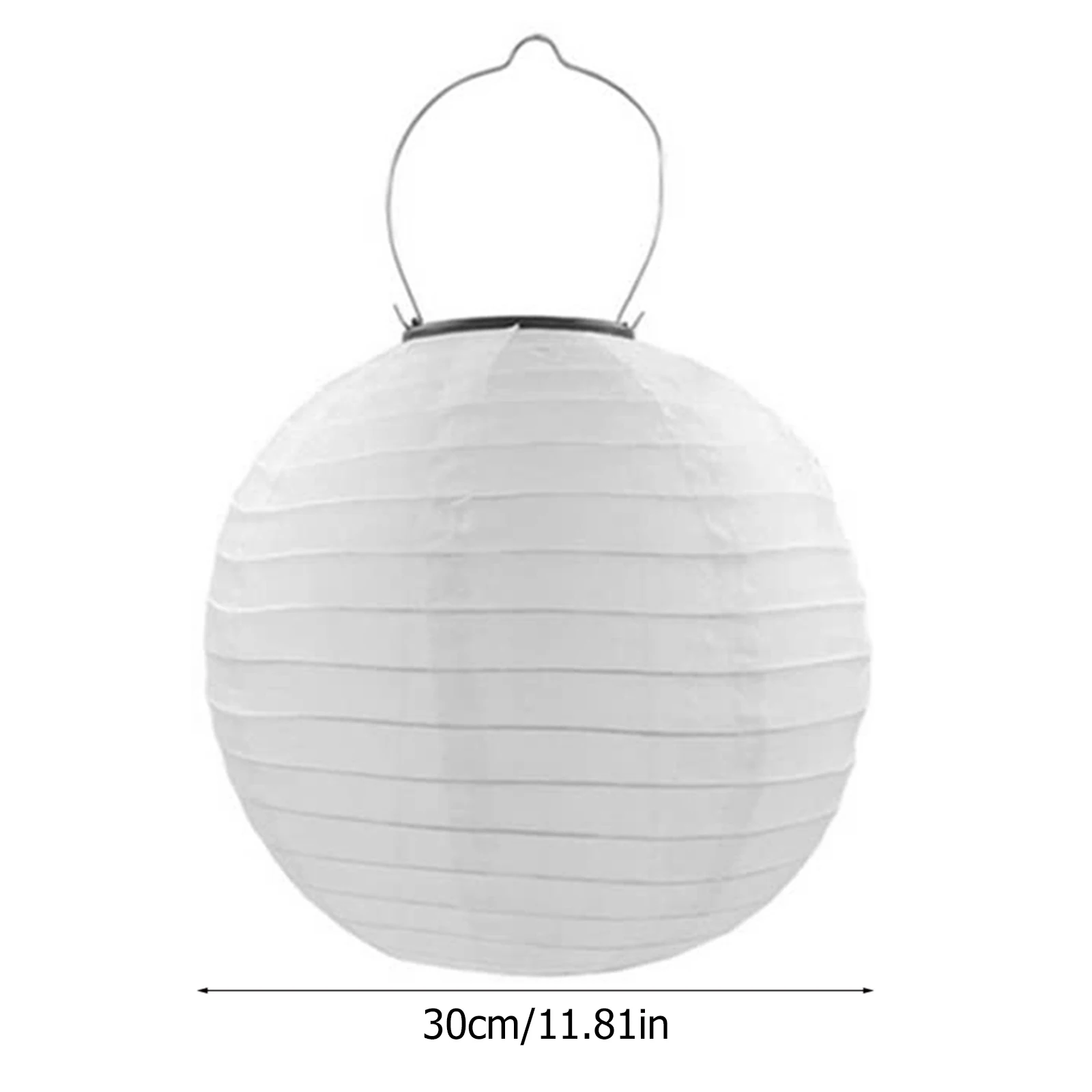 

2pcs 8/10/12 inch Waterproof Outdoor Garden Porch Courtyard Hanging Light Solar Lantern LED Lamp Spring Festival Decorative