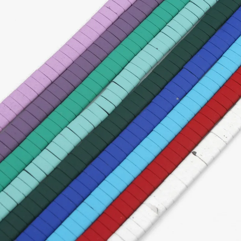 Бусины Из Натурального Гематита 5 х2 мм 15 дюймов|Бусины| |