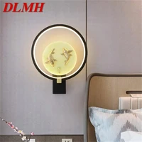 dlmh copper indoor%c2%a0lighting%c2%a0wall lamp modern creative design sconce for home living room corridor