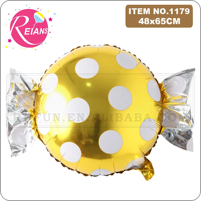 Привлекательного леденцового фольгированные гелиевые шары шар