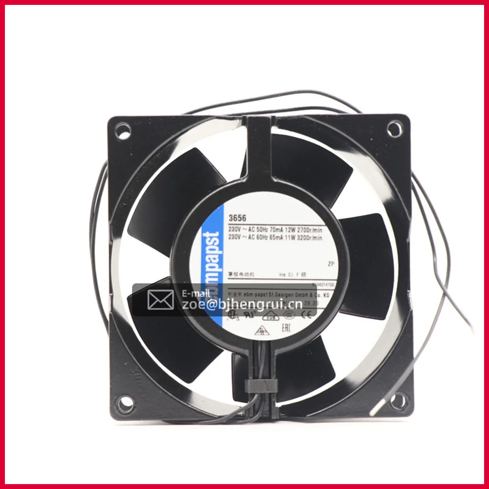 

3656 9cm 9238 92x92x38mm 230VAC 75m3/h 2700RPM Power Module Cabinet Axial Cooling Fan