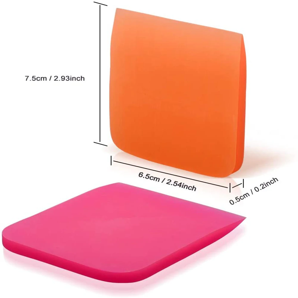 

Car Accessories Kit Soft PPF Rubber Squeegee Car Protective Film Pasting Scraper Carbon Fiber Stickers Window Tinting Tools