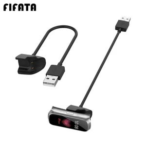 FIFATA зарядный кабель для передачи данных для Samsung Galaxy Fit 2 SM-R220 Смарт-часы Зарядное устройство Док-станция для быстрой зарядки с usb-портом, кабель для зарядки и передачи данных с Проволока Аксессуары для велосипеда
