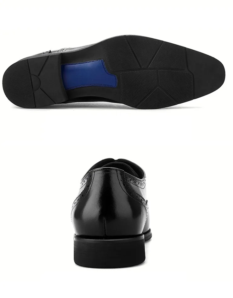 Новинка 2019 года мужские оксфорды кожаные туфли с острым носком повседневные на