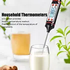 MasTech Цифровой Кухонный Термометр для печи барбекю датчик температуры мяса, молока, Индикатор нагрева для детей