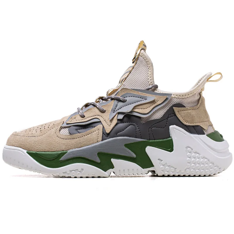 

2020 новая Корейская версия тренда уличной спортивной обуви, легкая и удобная обувь, кроссовки мужская обувь 39-44