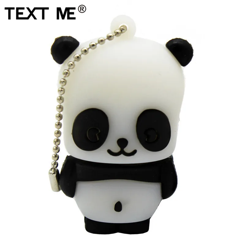 Usb флеш накопитель TEXT ME в виде мультяшной панды usb 2 0 4 ГБ 8 16 32 64 ГБ|USB