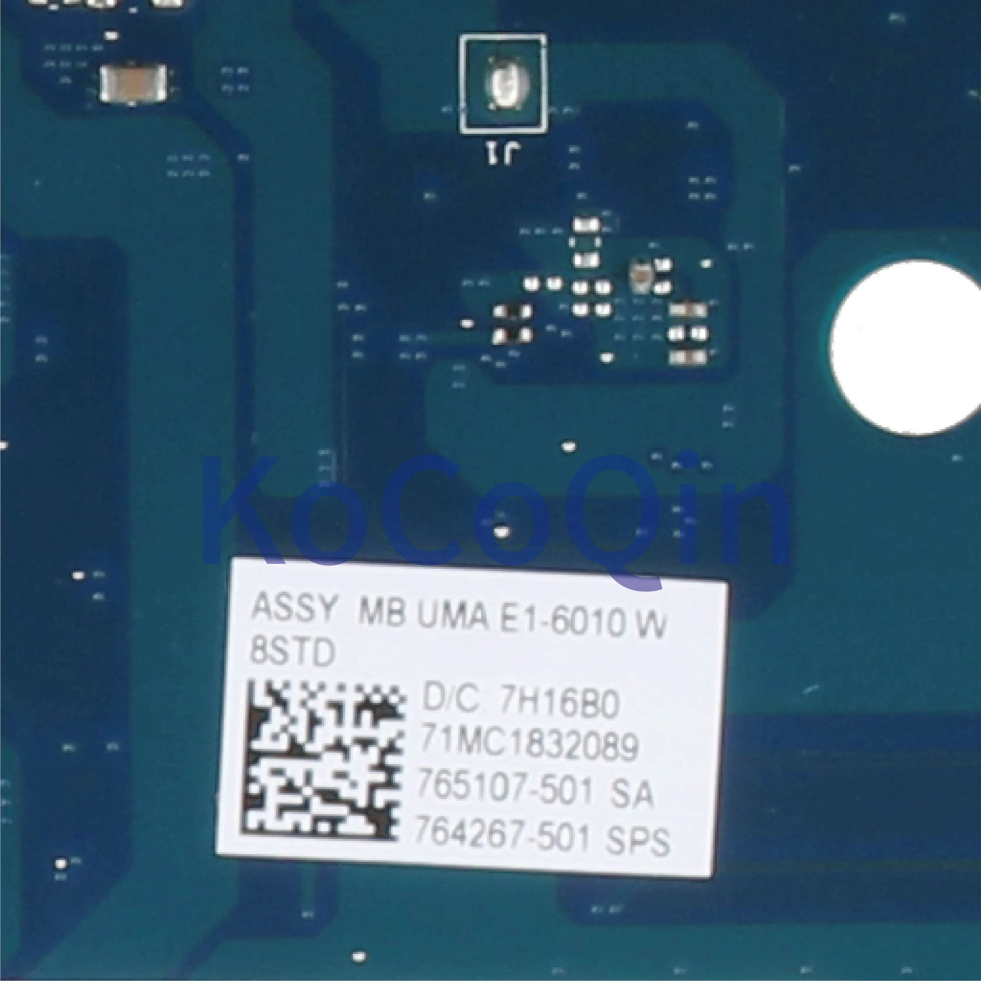 KoCoQin материнская плата для ноутбука hp Pavilion 15-G 255 G3 EM6010 материнская плата 765107-001 765107-501 ZS051 LA-A996P Процессор AMD