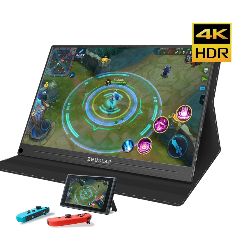 15 6 дюймов HD 4K ips портативный игровой экран монитор ПК 3840X2160 для PS3 PS4 Macbook 13 3 &quot12 5&quot