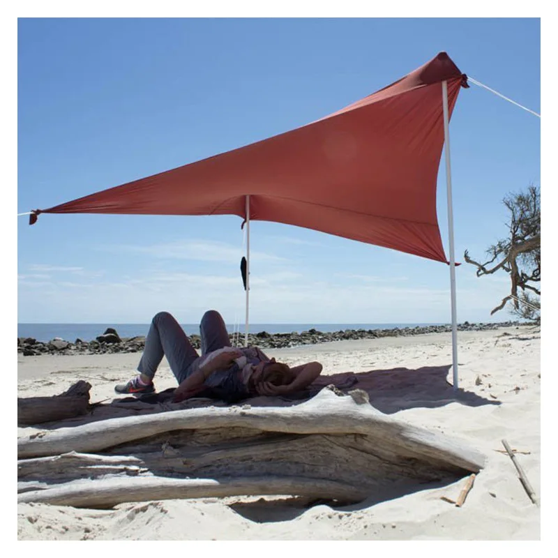 

Outdoor Travel Beach Lycra Canopy Awning Double Camping Tent Shade Awning Sun Proof And Rain Proof