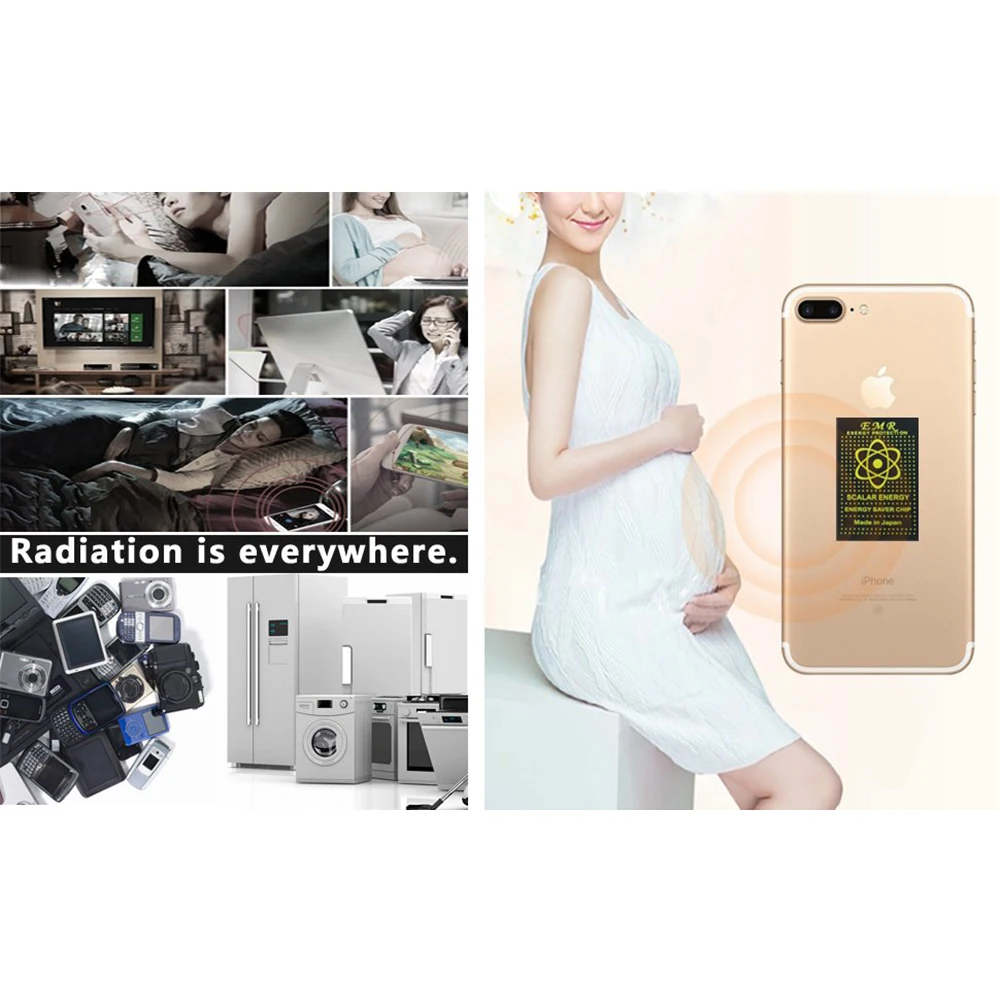 10 Pcs Anti-radiation Stickers For IPhone 7 7s Keep Health Laptop Anti EMP EMF Protection for Pregnant Woman | Мобильные телефоны и