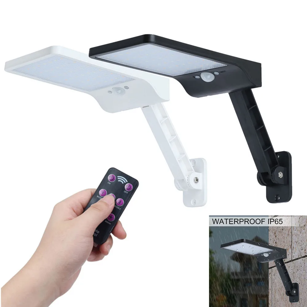 Светодиодная лампа на солнечной батарее с дистанционным управлением уличные