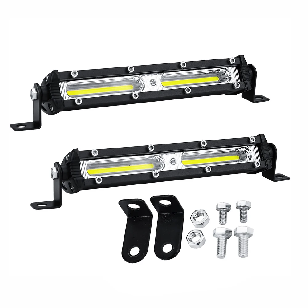 Белые рабочие огни DC 9V 30V 4000LM супер яркие сменные аксессуары|Световая