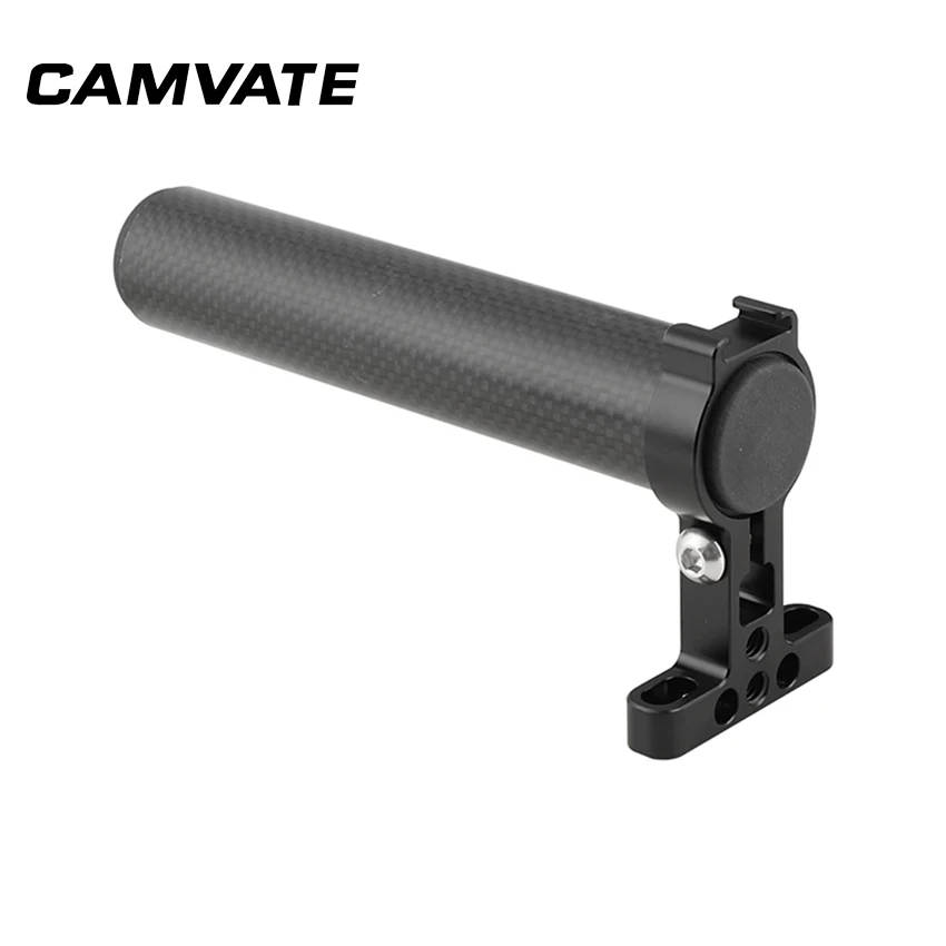 CAMVATE из углеродного волокна с ручкой наверху для переноски 1/4 &quot 20 точки