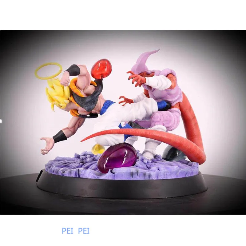 Аниме Dragon Ball Z статуя Gogeta VS Janemba GK 1/6 полная длина портрет резиновая фигурка героя Коллекционная модель игрушечная коробка Q1035