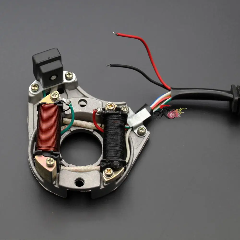ATV Quad статор зажигания Магнитная пластина 50cc 70cc 90cc 110cc 125cc китайская 2 катушки Taotao Go