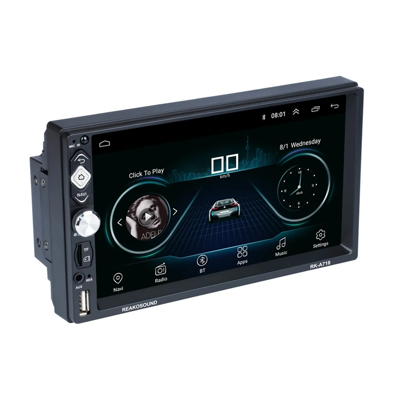 Новинка Android 8 1 автомобильное радио Gps навигация 2 Din 7 дюймов Автомобильный Mp5