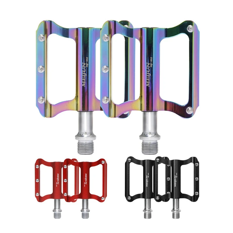 

MEIJUN Mountain Pedals MTB Pedals Alloy Road Bike Pedal Bicycle Nonskid Lightweight Platform Flat Pedals