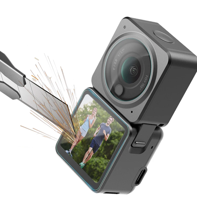 

Аксессуары для DJI Osmo Action 2 Чехол Защитная пленка для объектива закаленное стекло 9H экран HD Защита от царапин Защитные пленки