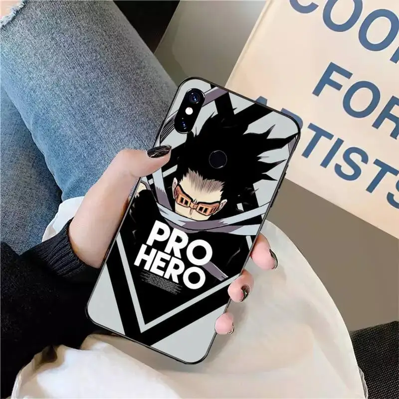 

Eraser Head Shota Aizawa My Hero Academia Phone Case For Xiaomi Redmi note 7 8 9 t max3 s 10 pro lite coque funda shell cover